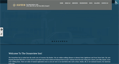 Desktop Screenshot of oceanviewinncrescentcity.com