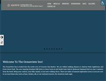 Tablet Screenshot of oceanviewinncrescentcity.com